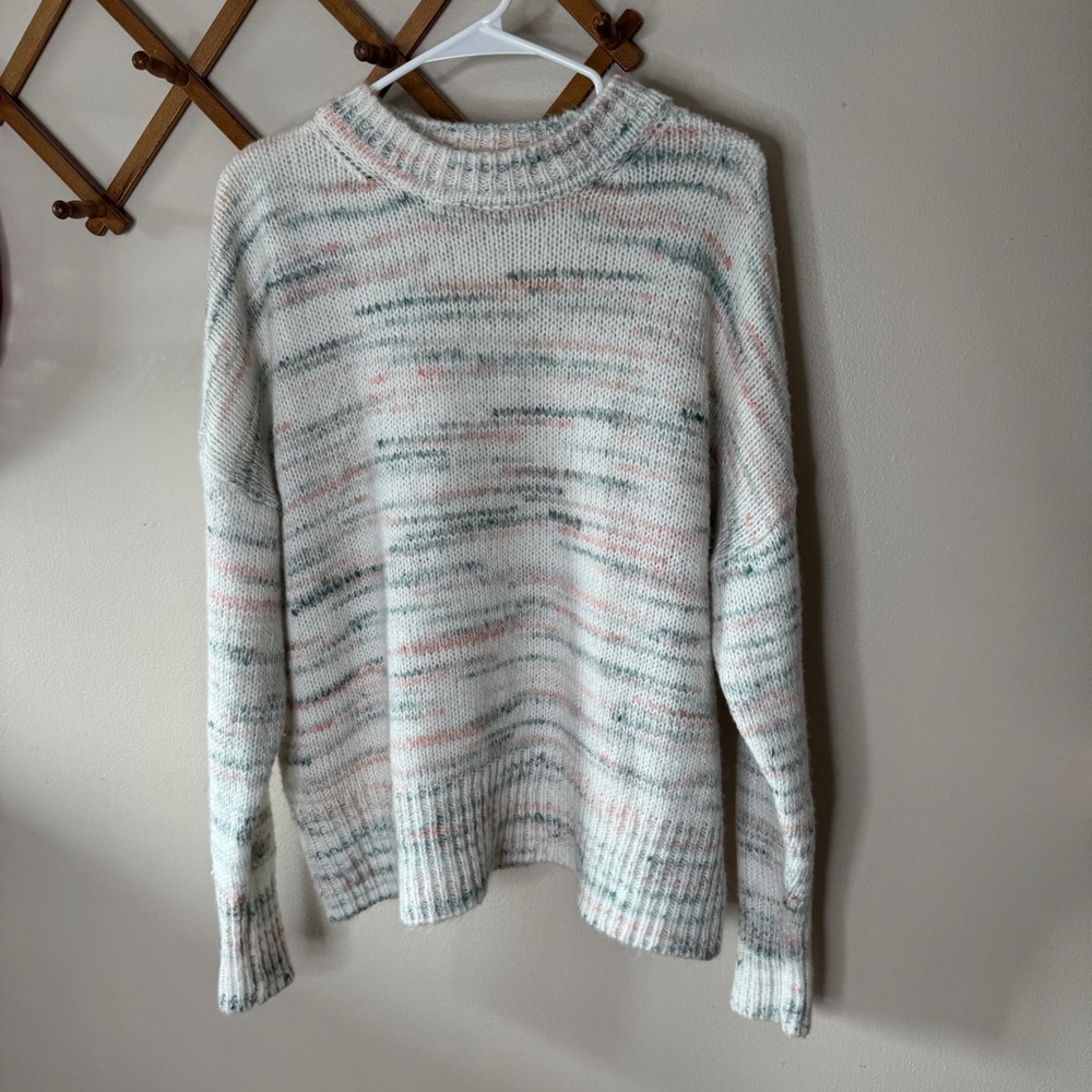 Torrid Drop Shoulder Pullover mock neck Sweater